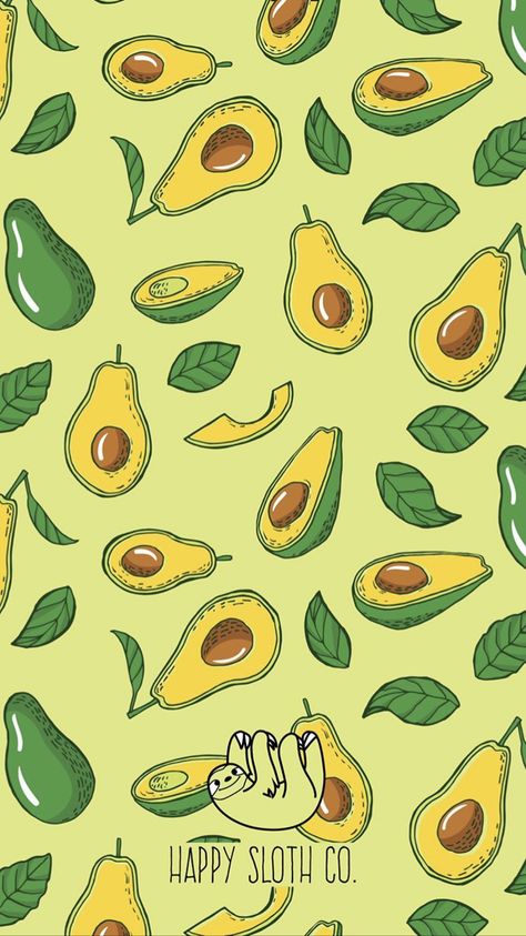 Avocado Nails, Avocado Wallpaper, Pop Art Food, Animal Illustration Kids, Colourful Wallpaper, Vsco Pictures, Disney Drawings Sketches, Colourful Wallpaper Iphone, Fruits Drawing