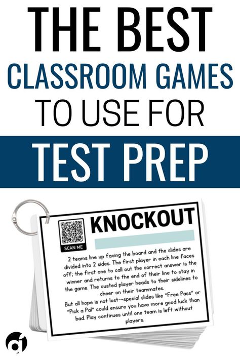 With school testing right around the corner, are you searching for ideas you can use for test prep for elementary? You won’t want to miss these fun test prep games I have included in today’s blog. These test prep games include old school games for test prep like around the corner and 4 corners, games that encourage teamwork like knockout, and even low key test prep review games like secret skill and stinky feet. Make sure to check out all of these review games for elementary test prep here. Test Review Games Middle School, Fun Test Review Games, Classroom Review Games Elementary, Testing Review Games, Test Prep Games, Test Review Ideas, Review Games For Elementary, Staar Review Games, Test Prep Review Games