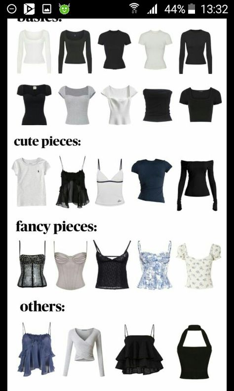 Basic Must Have Clothes, Basic Closet Essentials, Must Have Clothes, Closet Essentials, Wardrobe Basics, Basic Tops, Wardrobe, Quick Saves, Clothes