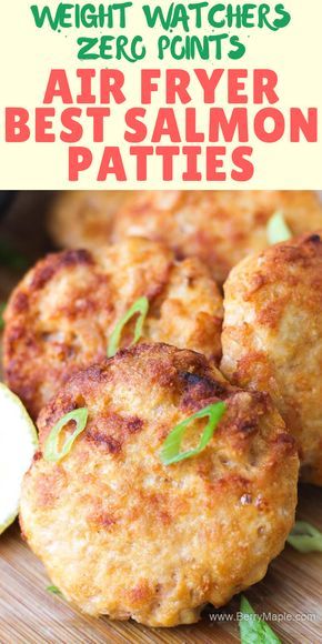 Try this Air fryer salmon patties, so delicious and healthy! Keto, paleo, whole30 and low carb. You can make this ground salmon cakes from frozen and from fresh salmon fish fillets. Dont forget a touch of lemon! quick recipe under 10 minutes. Weight watchers zero smart points!  #airfryerrecipe #airfryerfish #salmonpatties Ground Salmon, Air Fryer Salmon Patties, Air Fryer Recipes Low Carb, Canned Salmon Recipes, Air Fryer Salmon, Salmon Patties Recipe, Fresh Salmon, Fish Fillets, Air Fried Food