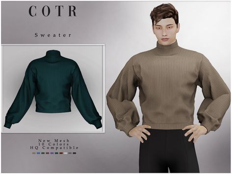 The Sims Resource - ChordoftheRings Sweater T-438 Cc For Men Sims 4, Sims 4cc Clothes Male, Sims 4 Cc Cottagecore Clothes Male, Sims 4 Cc Dark Academia Clothes Male, Sims 4 Cc Sweater Male, Man Clothes Sims 4 Cc, Wedding Male Outfit, Sims Cc Sweater, Sims 4 Male Sweater