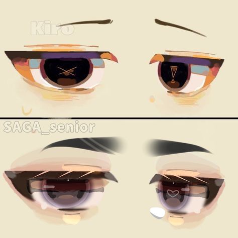 @MilkyTsura Gacha Life Eyes Edit Tutorial, Gacha Art Edit, Gacha Eyes Edit, Gacha Drawing, Eff Gacha, Gacha Art, Body Base Drawing, Paint Brush Art, How To Shade