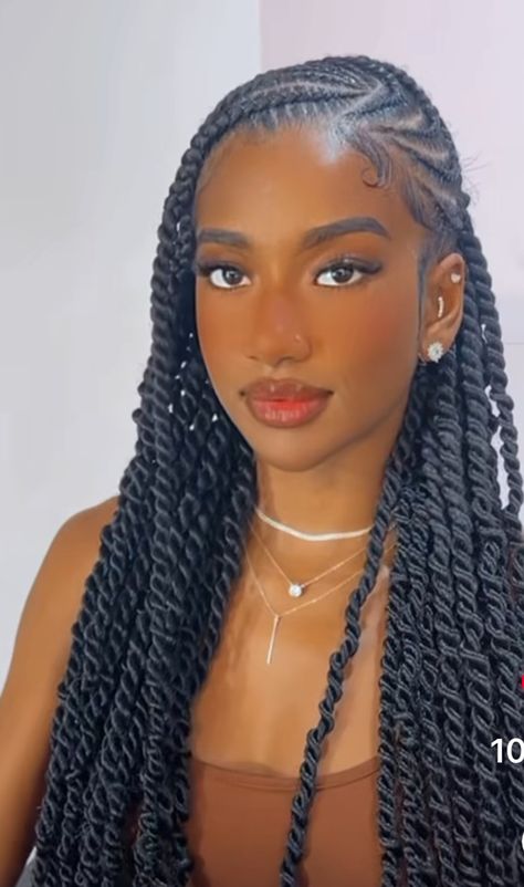 Cornrow Hairstyles Side Part, Nyasubalocs Braids, Cornrow Styles For Black Women Natural, Box Braids Cornrows Hairstyles, Braids With Hats Black Women, Feedin Braids Hairstyles, Braids For Swimming Black Hair, Side Cornrows Braids For Black Women, Beautiful Braids For Black Women