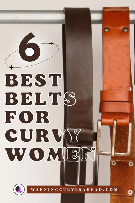 Six fabulous picks: belt styles to add oomph to your outift. Chosen with curvy women in mind. Plus Size Outfits With Belts, Belts For Plus Size, Belts For Curvy Women, Belts For Plus Size Women, Belt For Plus Size Women, Plus Size Belts For Women, Plus Size Belt, How To Wear A Belt, How To Wear A Belt With A Dress