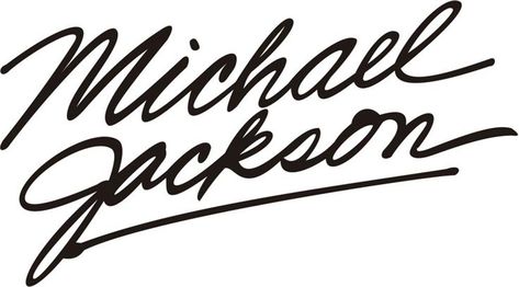 Michael Jackson Michael Jackson Signature, Michael Jackson Autograph, Michael Jackson Silhouette, Michael Jackson Tattoo, Thriller Album, Jackson Name, Michael Jackson Art, Michael Jackson Thriller, Jackson's Art