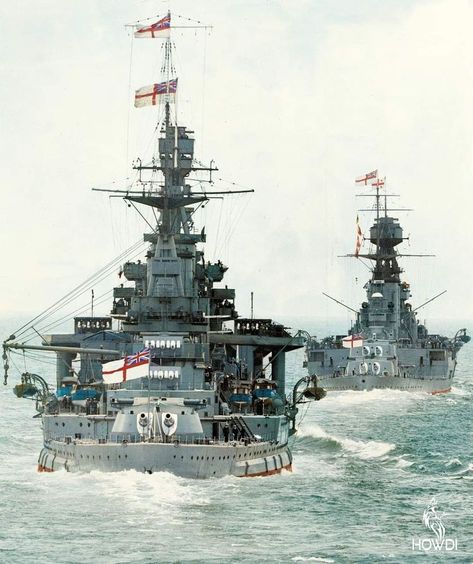 Hms Repulse, Floating Fortress, Ww1 Ships, Colorized History, Admiral Of The Fleet, Classical Villa, Coast Of Spain, Hms Hood, Royal Navy Ships