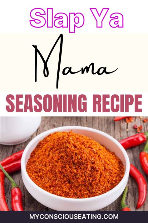 Slap Ya Mama Seasoning Recipe Moroccan Seasoning Recipe, What Is Slap Your Mama Seasoning, Slap Yo Momma Seasoning Recipe, Make Your Own Cajun Seasoning, Spike Seasoning Recipe, Spicy Seasoning Recipes, Slap Your Momma Seasoning, Slap Ya Mama Seasoning Recipe Chicken, Bbq Seasoning Recipe Spice Mixes