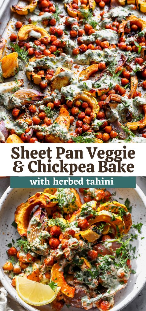 Sheet Pan Dinners Chickpeas, Plant Based Sheet Pan Dinners, Roasted Veg Sheet Pan, Healthy Dinner Recipes Meat And Veggies, Vegan Sheetpan Dinners, Easy Vegetarian Sheet Pan Dinner, Roasted Vegetable Dinner Ideas, Tempeh Sheet Pan Meals, Roasted Veggie Sheet Pan Dinner