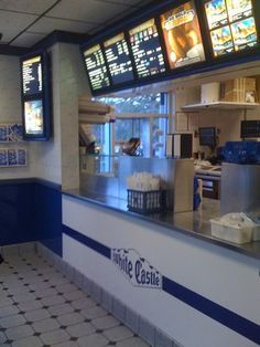 Finally got to eat a White Castle burger (In Maryland Heights, MO) We don't have them in Colorado. Copycat White Castle, Homemade White Castle Burgers, White Horse Tavern, White Castle Restaurant, White Castle Hamburgers, White Castle Burgers, Downtown Disney Restaurants, St Louis Mo, Learn To Swim