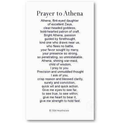 Prayer to Athena, Goddess. Athena Quotes Goddess, Athena Altar Offerings, Athena Prayer, Athena Altar, Feminine Altar, Athena Affirmations, Athena Goddess Crystals, Athena Greek Goddess, Athena Cabin