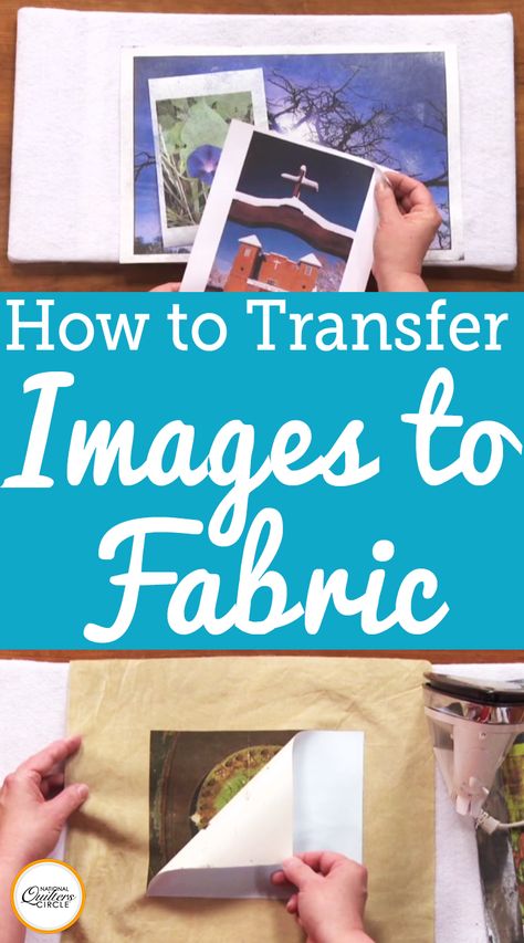 Heather Thomas talks about a hot new technique called image transferring. Learn to take a photograph or image and transfer it to fabrics, papers, or mediums that are washable. Discover different techniques that allow you to be creative with your quilting such as a cotton fabric with paper backing, lutradur, SewPaintable, Inktense, and digital ground medium. Printing Photos On Fabric, Transfer Images, Photo Quilts, Foto Transfer, Quilting Videos, Heather Thomas, Paper Gifts Anniversary, Picture Quilts, Quilt Labels