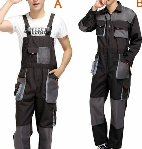 Mechanic Clothes, Collar Clothes, Overalls Outfit, Mens Casual Outfits Summer, Tactical Clothing, Team Blue, Safety Shoes, Mens Casual Outfits, Men's Collection