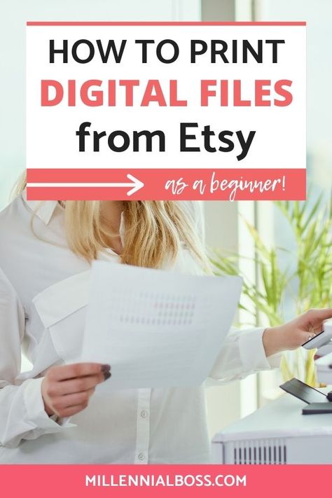 How to Print Digital Files from Etsy How To Print, Digital Download Art Prints, Digital Downloads Printables, Apple Photo, Etsy Prints, Svg Free, Wall Arts, Print Pictures, Passive Income