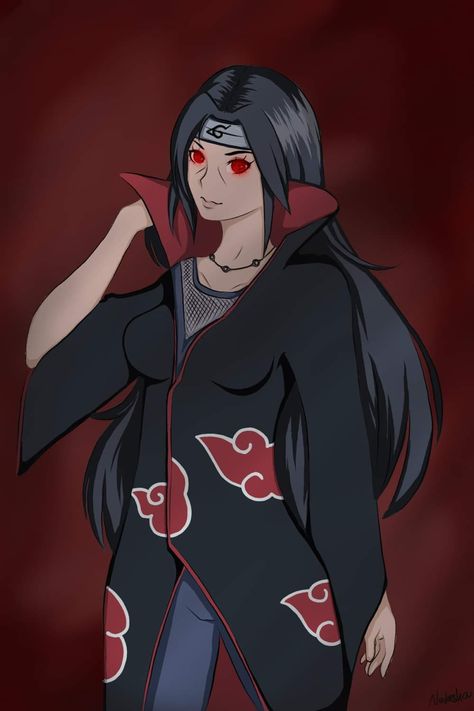 Follow me on ig natashaachan🥰 #itachi #anime #naruto Female Itachi, Fem Itachi, Itachi Anime, Itachi Shisui, Naruto Cosplay, 16 Personalities, Naruto Stuff, Itachi Uchiha, Naruto Anime