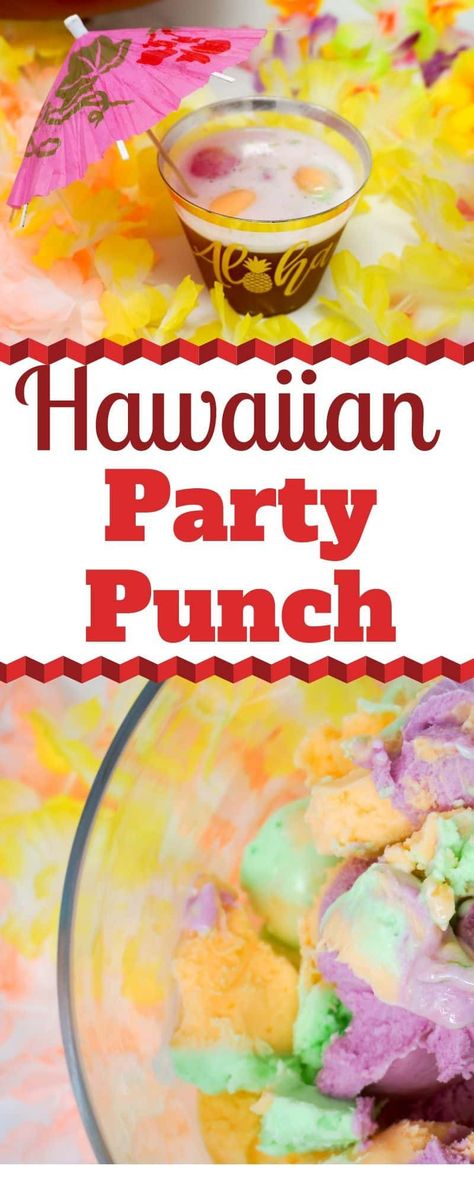 Luau Party Punch, Hawaiian Party Punch, Rainbow Sherbert Punch, Raspberry Sherbert Punch, Spring Punch Recipes, Best Sherbet Punch Recipe, Lime Sherbert Punch, Raspberry Sherbet Punch, Raspberry Lemonade Punch