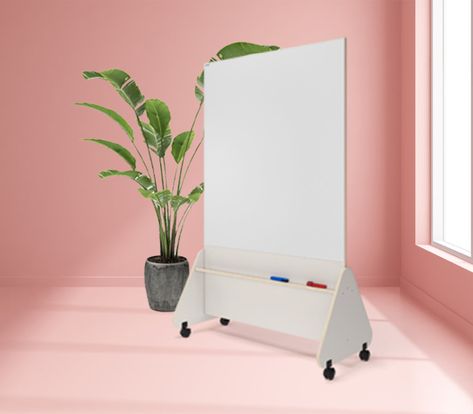 Summit Mobile Whiteboard Scene Mobile Whiteboard, Modern Office Decor, Working Space, Modern Office, Whiteboard, White Board, Work Space, Reno, Office Decor