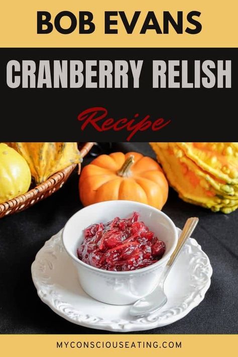 Bob Evans Cranberry Relish Recipe PN Bob Evans Cranberry Relish Recipe, Cranberry Relish Recipes Thanksgiving, Cranberry Relish Recipes, Cranberry Jello Salad, Slow Roasted Turkey, Relish Recipe, Bob Evans, Cranberry Relish, Cranberry Chutney