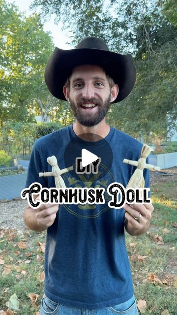 Noah Young on Instagram: "DIY Cornhusk Doll 🌽✂️🧶

Did you know Cornhusk dolls date back hundreds of years? These simple yet meaningful creations were made by Native Americans using husks from the corn they harvested. Traditionally, they were used as toys and even as symbols of harvest celebrations. 

#cornhuskdoll #doll #corn #kidsactivities #activity #history #diy #craft #artsandcrafts #homestead #natural #nature #harvest #farm #kidstoys #homemade #diycrafts #homesteading #nativeamerican  #theshilohfarm" Cornhusk Dolls How To Make, Native American Corn Husk Dolls, Cornhusk Dolls, American Corn, Corn Husk Dolls, Harvest Farm, Native American Children, Harvest Celebration, Corn Husk