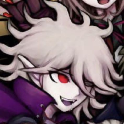 Nagito Komaeda Pfp, Danganronpa Memes, Nagito Komaeda, Halloween Icons, Angel And Devil, Best Husband, Cutie Patootie, Danganronpa, Matching Icons