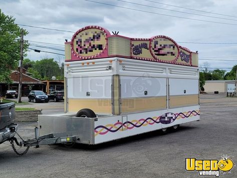 For Sale: 2003 - 8' x 20' Empty Carnival Food Concession Trailer for Sale in California!

Bring the carnival vibe anywhere you go with this 2003 - 8' x 20' empty carnival food concession trailer! This trailer is set up for carnival concessions and is also perfect for fairs and festivals! Find out how you can take it home by calling us today!
📞601-749-8424 Food Concession Trailer, Concession Trailer For Sale, Trailer Organization, Carnival Food, Concession Food, Concession Trailer, Ball Games, Street Corner, Fairs And Festivals