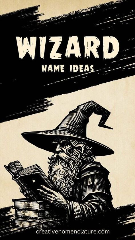 350 Spellbind Wizard Name Ideas & Generator Weird Names Ideas, Wizard Names, Dnd Wizard, Middle Names For Girls, Weird Names, Evil Wizard, Dark Wizard, Dark Academy, The Last Unicorn