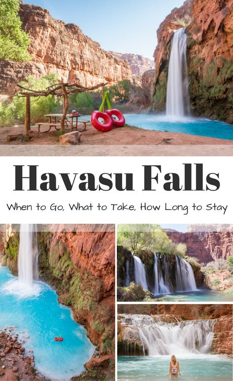 Havasupai Falls, Beaver Falls, Havasu Falls, Arizona Travel, Destination Voyage, To Infinity And Beyond, Vacation Places, Future Travel, Florida Keys