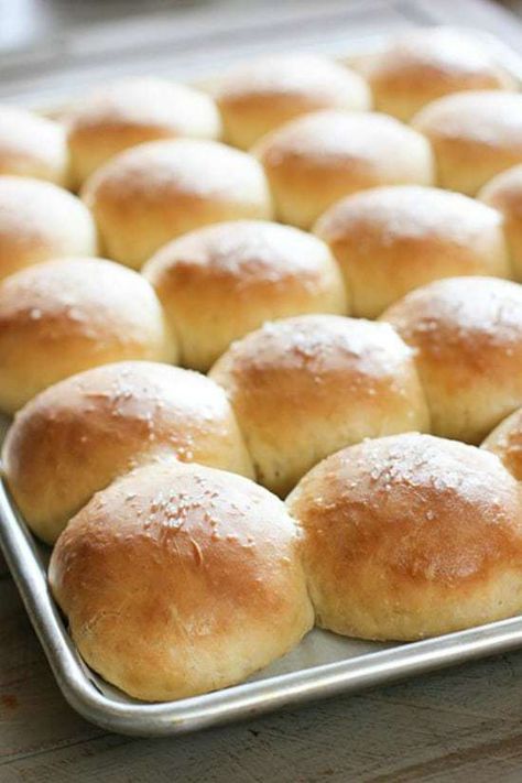 Rolls For A Crowd, Easy Homemade Rolls, Rolls Dinner, Homemade Yeast, Yeast Rolls Recipe, No Yeast Dinner Rolls, Sicilian Food, Homemade Breads, Homemade Rolls