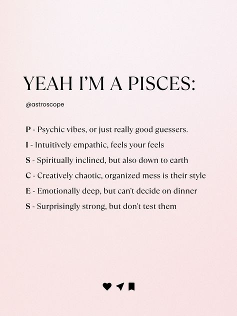 Astrology App, Pisces And Leo, All About Pisces, Pisces Quotes, Pisces Love, Pisces Woman, Zodiac Signs Pisces, Virgo Pisces, Pisces Sign