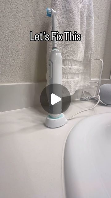 Never_Done_DIY on Instagram: "Who knew cleanliness could be this convenient? 😄 
Just pop a round cotton pad on your electric toothbrush holder to keep it clean and charged up at the same time! 

#homeimprovement  #CleaningTips
#diy #SmartSolutions #never_done_diy" Diy Electric Toothbrush Holder, Electric Toothbrush Storage Hidden, Electric Toothbrush Holder, Keep It Clean, Smart Solutions, Electric Toothbrush, Cotton Pads, Toothbrush Holder, Cleaning Hacks