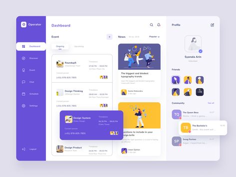 Event Dashboard by Siti Dahlia Intranet Portal, Web Dashboard, Flat Ui, Dashboard Ui, Design Websites, Dashboard Design, Ui Design Inspiration, Best Web Design, Ui Inspiration