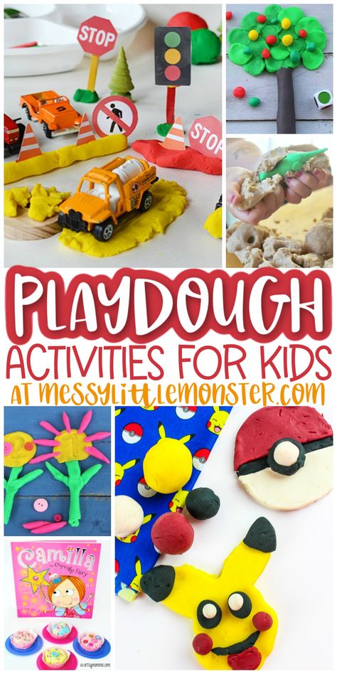 Things To Make With Playdough, Play Doh Creations Ideas, What To Make With Playdoh, Easy Playdough Creations, Playdough Creations Ideas, Things To Make With Play Doh, Playdoh Ideas Creative, Play Doh Crafts, Activities With Playdough