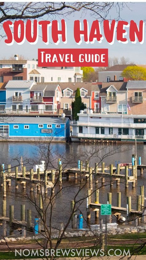 There are many small harbor towns along Lake Michigan that offer sun and sand. What makes South Haven worth visiting above the rest? For us, it's South Haven's local charm, expansive beaches, nearby parks, friendly people, and unique dining. -- south haven Michigan | south haven Michigan things to do | south haven Michigan bachelorette party | south haven Michigan restaurants | south haven Michigan with kids | south haven mi | south haven Michigan beach | south haven Michigan fall | south haven Michigan Bachelorette Party, Michigan Day Trips, Michigan Restaurants, Michigan Beach Towns, Michigan Summer Vacation, South Haven Michigan, Michigan Fall, South Haven Mi, Michigan Girl