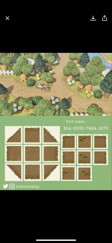 Cottage Core Animal Crossing, Wood Path, Brown City, Paving Design, Brick Path, Animal Crossing Funny, Path Ideas, Path Design, Animal Crossing Characters