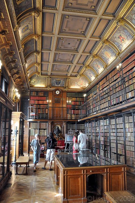 Bibliotheque Library Chateau Chantilly France 2009 | Flickr Orleans France, Chantilly France, Interesting Photography, The Architect, Art Photography, Castle, Paintings, The Incredibles, France