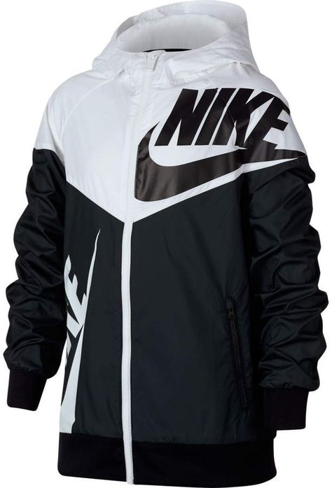 Boys' Nike Sportswear Windrunner Full-Zip Jacket Nike Clothes Mens, New Style Shoes, Nike Clothes, Urban Wear Women, Trendy Trouser, Vintage Nike Sweatshirt, Windrunner Jacket, Trouser Outfits, Nike Boy