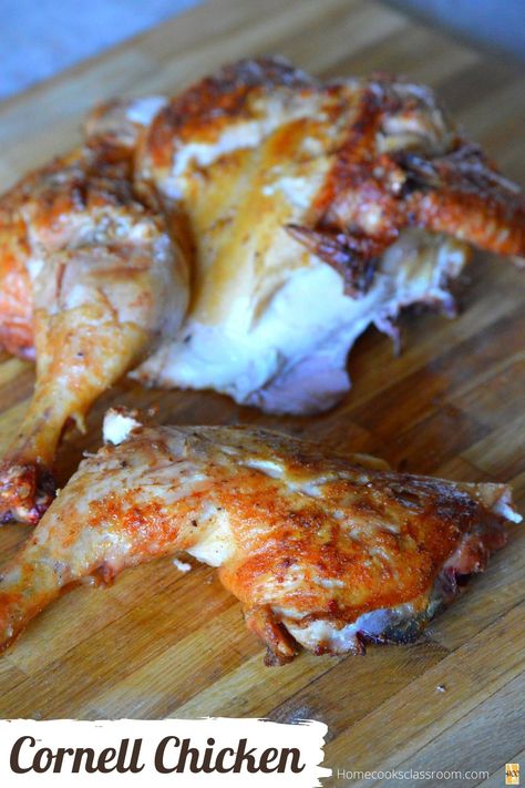 Whole Chicken On The Grill, Cornell Chicken, Chicken On The Grill, Simple Marinade, Vinegar Chicken, Basting Sauce, Favorite Recipes Chicken, Perfect Chicken, Copykat Recipes