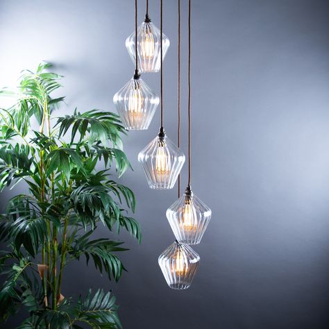 What’s better than one ribbed Olive? Our elegant five way ribbed Olive chandelier! This collection of five handblown glass shades will create a warm and inviting atmosphere in any room in your home. #handblownglasslighting #handblownglass #handmadelighting #madeinengland #britishmade #britishhandblownglass #glassblowing #handblownglassware #mouthblownglass #smallbusiness Hand Blown Glass Lighting, Handblown Glassware, Cluster Chandelier, Cluster Pendant Lighting, Pendant Lighting Dining Room, Ceiling Light Shades, Handmade Lighting, Cluster Pendant, Traditional Interior