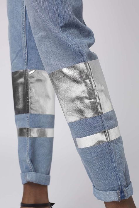 MOTO Stripe Hem Hayden Jeans Ripped Jeggings, Look Jean, Denim Inspiration, Diy Vetement, Denim Ideas, Outfit Trends, Denim Details, Shibori, Fashion Details