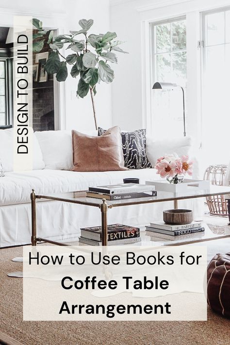 Discover creative ways to incorporate books into your coffee table arrangement. Get inspired with tips on styling and organizing your favorite reads for a stylish and inviting living space. Coffee Table Styling Books, How To Style Coffee Table, Books For Coffee Table, Styling Books, Interior Design Guidelines, Fashion Coffee Table Books, Interior Accent Wall, Coffee Table Arrangements, Budget Friendly Living Room