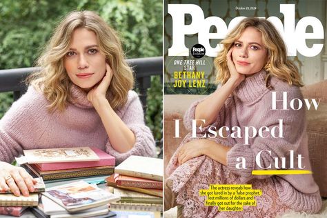 How One Tree Hill Star Bethany Joy Lenz Got Lured Into a Cult for a Decade— and How She Got Out of It (Exclusive) Watercolor Pumpkins Autumn, Joy Lenz, Bethany Joy Lenz, Bethany Joy, Creative Christmas Trees, Sports Awards, Tree Hill, One Tree Hill, One Tree