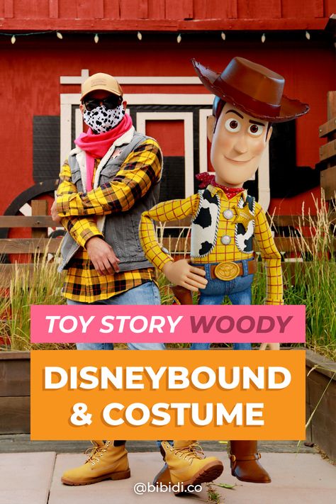 Disneybound Outfits Men, Toy Story Disneybound, Disneybounding Outfits, Woody Toy Story Costume, Toy Story Costume, Disney World Aesthetic, Disneybound Outfits, Toy Story Costumes, Woody And Buzz