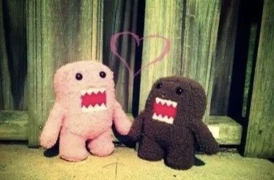 Pink domo kun cute y2k love pink domo kun eating brown domo young love 2010 heart drawing forest forreal 2000s Scene, Emo Love, 2013 Swag Era, 2000s Emo, Me And Bae, Rawr Xd, Cute Stuff, Scene Kids, Scene Emo