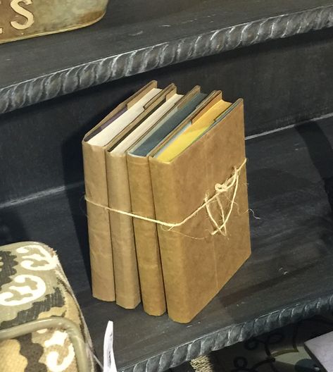 Books wrapped in brown paper and tied with string Book Wrap, Book Spine, Paper Bouquet, Paper Book, Paper Cover, Brown Paper, Old Books, After Dark, Book Aesthetic