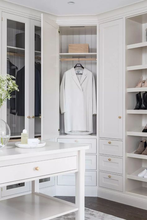 Walk In Robe Designs, Dressing Room Closet, French Oak Flooring, Walking Closet, Walk In Robe, Closet Remodel, Dressing Rooms, Closet Inspiration, Room Closet