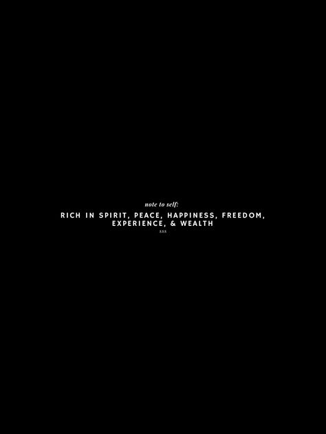 rich in spirit, happiness, freedom, experience, & wealth.

Hey! Make Yourself at Home; This Is a Safe Space For Growth. 🌱 Content on  Mental health, Wellness, Affirmations, Faith, Self improvement, Joy, & Authenticity. Rich In Spirit Quotes, I Am Rich In All Areas Of My Life Quote, Rich In Love Quotes, Existing Quotes, Rich In Spirit, Exist Quotes, 2024 Manifesting, Manifesting Board, 2024 Manifestation