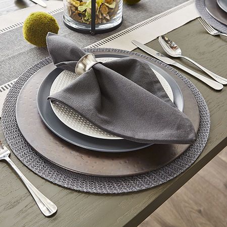 Placemats Ideas Dining Rooms, Placemats Ideas, Dining Table Decor Everyday, Table Settings Everyday, Modern Table Decor, Dinner Setting, Modern Tableware, Floral Placemats, Table Place Settings