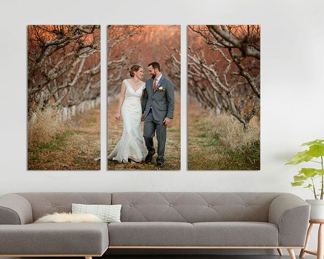 "We Will Send You a preview of your design before it ships. 3 Panel Canvas Split from your own Photo, Panoramic Picture, Canvas print  from your photos. Hand stretched on 1.5\" deep wooden stretcher bars. This giclee print is great for interior home or office decor & interior design.  Custom Photo Canvas Wall Art Home Decor Your Photo Into Canvas Multiple Piece Art Split Photo Canvas Unique Personalized Custom Family Gift Turn your favorite photos into gorgeous custom wall ART Gallery Wrapped Ca Family Photo Canvas, Split Photo, Wedding Photo Walls, Panoramic Pictures, Canvas Photo Wall, Picture Canvas, Canvas Photo Prints, Custom Wall Art, Blank Walls