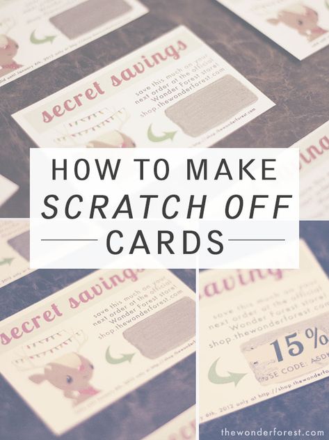 How To Make Your Own Scratch Off Cards! DIY TIME! | Wonder Forest: Design Your Life. Diy Scratch Off, Assembly Ideas, Norwex Biz, Wonder Forest, Room Activities, Manly Things, Scratch Off Tickets, Lunch Party, Spy Party