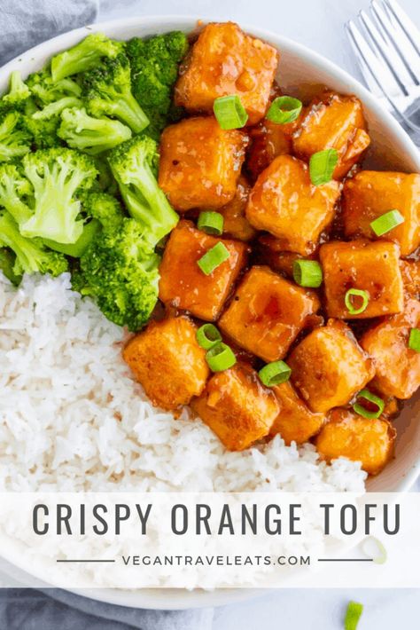 Orange Tofu Recipe, Orange Tofu, Recipe Tofu, Tofu Rice, Tofu Vegan, Tofu Recipes Vegan, Better Than Takeout, Tofu Recipe, Tofu Dishes