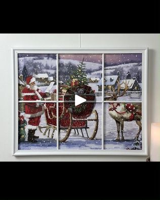 62K views · 1.5K reactions | Dollar Tree Christmas Window DIY | Sharing an easy faux window with Christmas scene using all Dollar Tree items. #dollartreediy #christmasdiy #giftbaghacks | By Country Lily Decor | Dollar Tree Christmas DIY we're
using an 11 by 14 picture frame from Dollar Tree remove
everything from the inside take the frame we're going to give
it two coats of white chalk paint around the entire frame
we're also going to be using some wooden dowels these are
maybe like an eight of an inch if you can't find these round
wooden dowels you could also use some Dollar Tree barbecue
skewers they're just a tad bit thinner than the dowels We're
going to paint all four of those with one coat of white
chalk paint. Let those as well as the frame dry. I thought
this gift bag from Dollar T Christmas Window Diy, Diy Window Frame, Lily Decor, Diy Christmas Window, Dollar Tree Christmas Diy, Window Frame Picture, Diy Christmas Tree Skirt, Window Diy, Snow Crafts